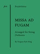 Missa ad Fugam Orchestra sheet music cover